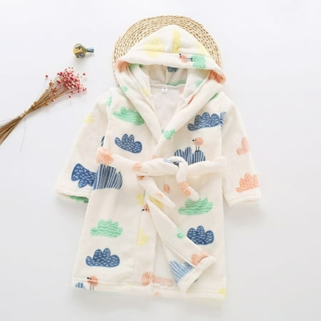 Bessbest New Year Toddler Baby Boys Girls Cartoon Bathrobes Flannel Nightrobe Sleepwear
Bessbest New Year Toddler Baby Boys Girls Cartoon Bathrobes Flannel Nightrobe Sleepwear