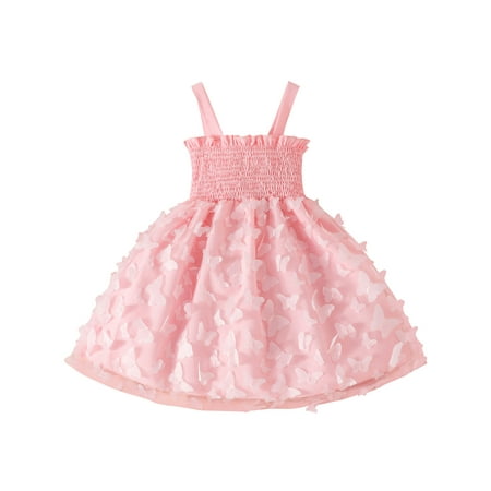 Wallarenear Baby Girl Ruched Princess Dress Butterfly A-Line Party Beach Party Dresses
Wallarenear Baby Girl Ruched Princess Dress Butterfly A-Line Party Beach Party Dresses