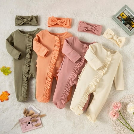 Autumn Spring Infant Newborn Baby Girl Romper Solid Cute Long Sleeve Zipper Jumpsuit Soft Baby Clothing 0-24M One Piece
Autumn Spring Infant Newborn Baby Girl Romper Solid Cute Long Sleeve Zipper Jumpsuit Soft Baby Clothing 0-24M One Piece