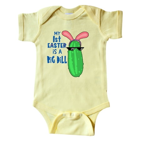 Inktastic My 1st Easter is a Big Dill Pickle in Pink Bunny Ears Gift Baby Boy or Baby Girl Bodysuit
Inktastic My 1st Easter is a Big Dill Pickle in Pink Bunny Ears Gift Baby Boy or Baby Girl Bodysuit