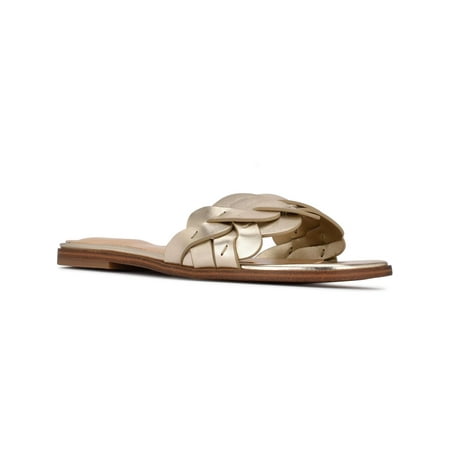 Nine West Womens GILAW3 Slip On Casual Slide Sandals