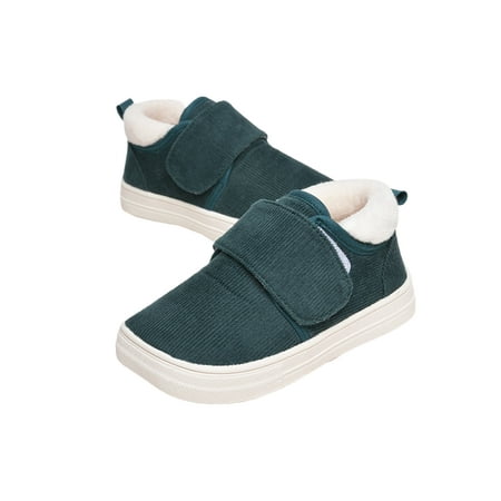 Lacyhop Girls Walking Comfortable Flats Cozy Fuzzy Winter Shoes Lightweight Plush Lined Warm Casual Shoe Dark Green 11.5C
Lacyhop Girls Walking Comfortable Flats Cozy Fuzzy Winter Shoes Lightweight Plush Lined Warm Casual Shoe Dark Green 11.5C
