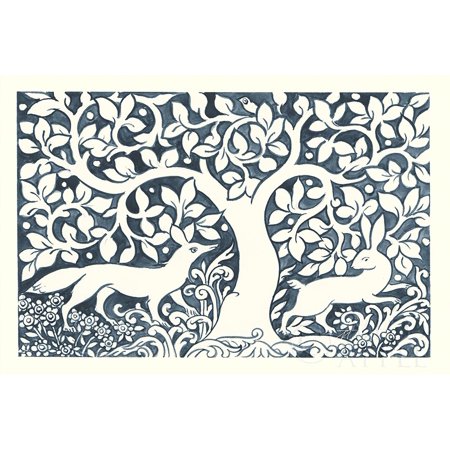 Forest Life Iii Poster Print by Miranda Thomas