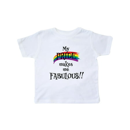 Inktastic My Pride Makes me Fabulous with Rainbow Gift Toddler Boy or Toddler Girl T-Shirt
Inktastic My Pride Makes me Fabulous with Rainbow Gift Toddler Boy or Toddler Girl T-Shirt