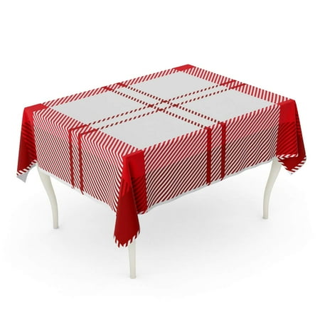 SIDONKU Checkered Red and White Tartan Plaid Printing Pattern Scottish Clan Culture Detailed Et Tablecloth Table Desk Cover Home Party Decor 60x104 inch
SIDONKU Checkered Red and White Tartan Plaid Printing Pattern Scottish Clan Culture Detailed Et Tablecloth Table Desk Cover Home Party Decor 60x104 inch