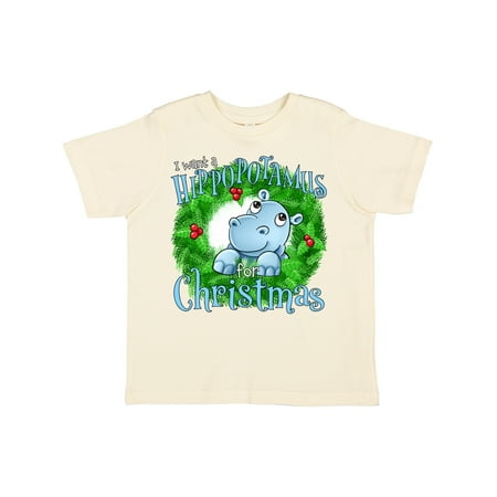 Inktastic I Want a Hippopotamus for Christmas Gift Toddler Boy or Toddler Girl T-Shirt
Inktastic I Want a Hippopotamus for Christmas Gift Toddler Boy or Toddler Girl T-Shirt
