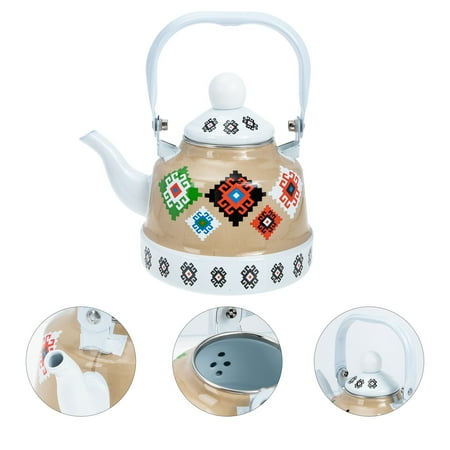 Enamel Tea Pot Enamel Tea Kettle Coffee Tea Pot Enamel Water Boilng Water 
Enamel Tea Pot Enamel Tea Kettle Coffee Tea Pot Enamel Water Boilng Water