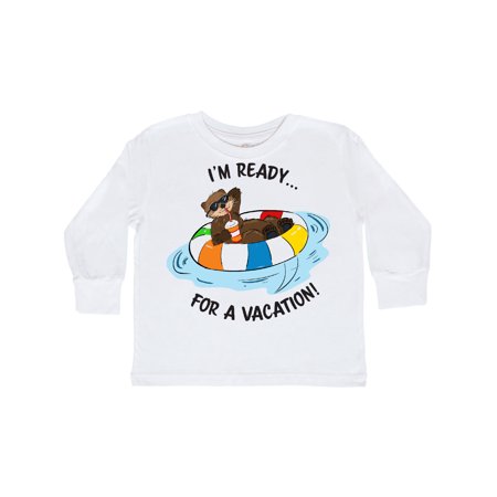 Inktastic I m Ready For A Vacation Otter Gift Toddler Boy or Toddler Girl Long Sleeve T-Shirt
Inktastic I m Ready For A Vacation Otter Gift Toddler Boy or Toddler Girl Long Sleeve T-Shirt