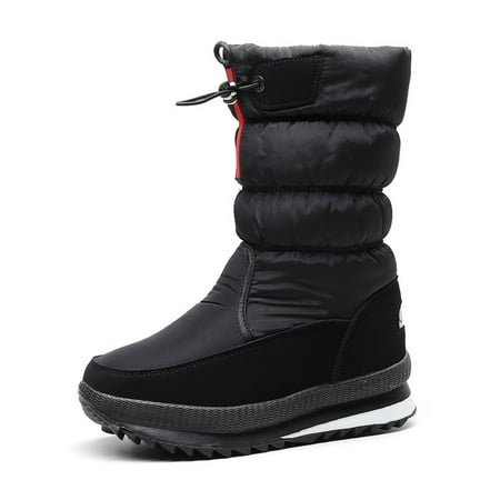 Difumos Womens Snow Boots Plush Lined Winter Boot Mid-Calf Warm Shoes Work Casual Non Slip Faux Fur Black 7.5
Difumos Womens Snow Boots Plush Lined Winter Boot Mid-Calf Warm Shoes Work Casual Non Slip Faux Fur Black 7.5