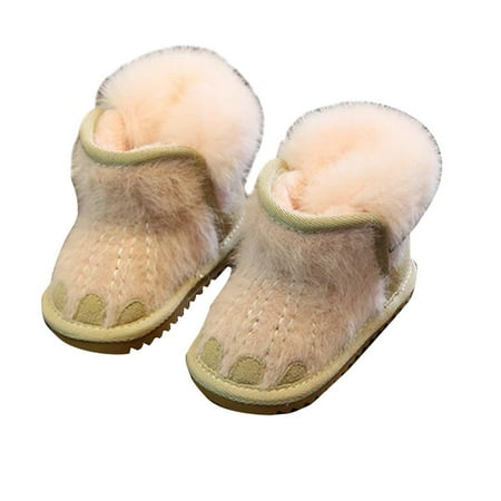 Jygee 1 Pair New Winter Infant Warm Shoes Cute Snow Boots Unisex Anti-Slip Shoes Toddler First Walkers Sneaker
Jygee 1 Pair New Winter Infant Warm Shoes Cute Snow Boots Unisex Anti-Slip Shoes Toddler First Walkers Sneaker