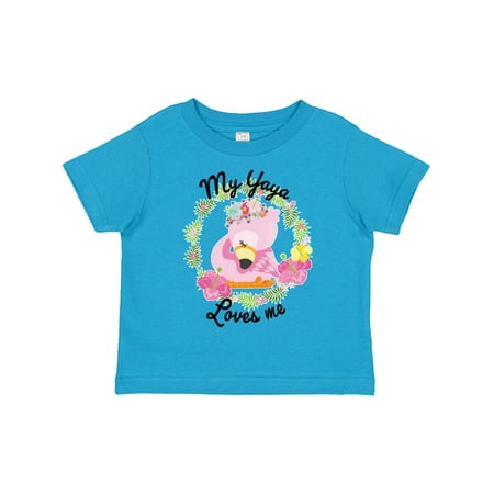 Inktastic Baby Flamingo My Yaya Loves Me with Flower Wreath Gift Toddler Boy or Toddler Girl T-Shirt
Inktastic Baby Flamingo My Yaya Loves Me with Flower Wreath Gift Toddler Boy or Toddler Girl T-Shirt
