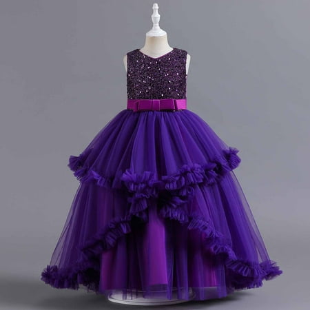 QISIWOLE Little Girl s Sequin Sleeveless Mesh Princess Dress Party Ball Gown for Wedding Party,4-14 Years
QISIWOLE Little Girl s Sequin Sleeveless Mesh Princess Dress Party Ball Gown for Wedding Party,4-14 Years