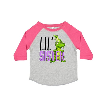 Inktastic Lil Sister with Cute Green Alligators Gift Toddler Boy or Toddler Girl T-Shirt
Inktastic Lil Sister with Cute Green Alligators Gift Toddler Boy or Toddler Girl T-Shirt