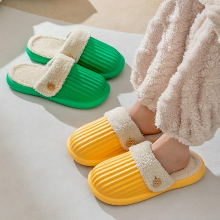 Gubotare Slippers For Men Slip On Men s Furry Slippers Open Toe Fuzzy Slippers Memory Foam Fluffy House Slippers Green 7.5
Gubotare Slippers For Men Slip On Men s Furry Slippers Open Toe Fuzzy Slippers Memory Foam Fluffy House Slippers Green 7.5