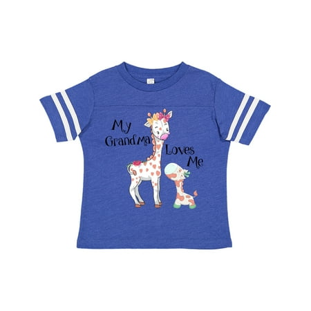 Inktastic My Grandma Loves Me Giraffe Gift Toddler Boy or Toddler Girl T-Shirt
Inktastic My Grandma Loves Me Giraffe Gift Toddler Boy or Toddler Girl T-Shirt