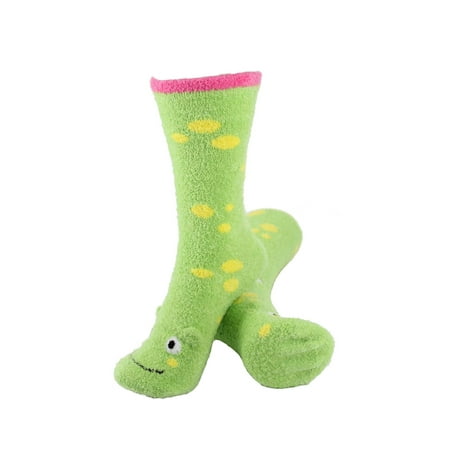 BambooMN Super Soft Cute Fuzzy Cozy Animal Non-Slip Crew Socks 11 Frog 3 Pairs Value Pack
BambooMN Super Soft Cute Fuzzy Cozy Animal Non-Slip Crew Socks 11 Frog 3 Pairs Value Pack