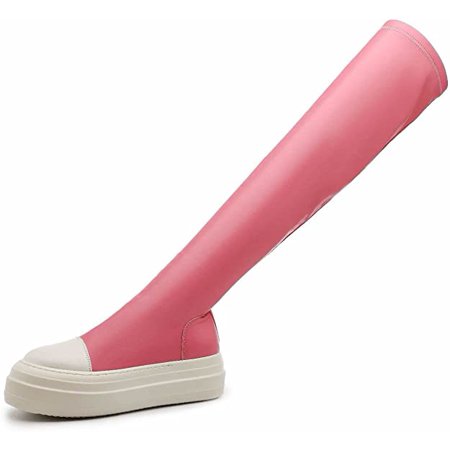 Women s Over The Knee Sneaker Boots Sexy Long Stretch Thigh High Platform Boots Fall Boots
Women s Over The Knee Sneaker Boots Sexy Long Stretch Thigh High Platform Boots Fall Boots