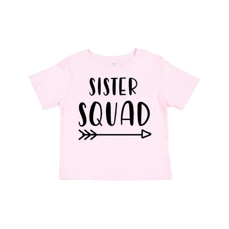 Inktastic Sister Squad with Arrow Gift Toddler Boy or Toddler Girl T-Shirt