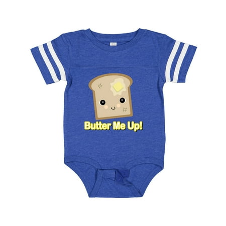 Inktastic Butter Me Up Toast Gift Baby Boy or Baby Girl Bodysuit
