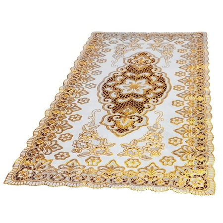 60X120Cm Large Embroidered Placemats Table Runner For Wedding Party Dining Decor (Gold A)
60X120Cm Large Embroidered Placemats Table Runner For Wedding Party Dining Decor (Gold A)