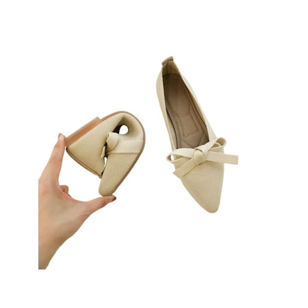 Colisha Ladies Slip On Bowknot Flat Shoes Mesh Flats Office Fashion Dress Shoe Pointed Toe Beige 7
Colisha Ladies Slip On Bowknot Flat Shoes Mesh Flats Office Fashion Dress Shoe Pointed Toe Beige 7