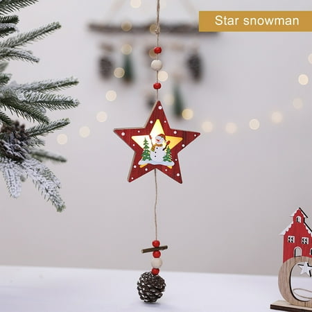 Veki Christmas Luminous Star Ornaments Decoration Creative Star Bow Wooden Window Door Home Decor Pendant Rainbow Ornament
Veki Christmas Luminous Star Ornaments Decoration Creative Star Bow Wooden Window Door Home Decor Pendant Rainbow Ornament