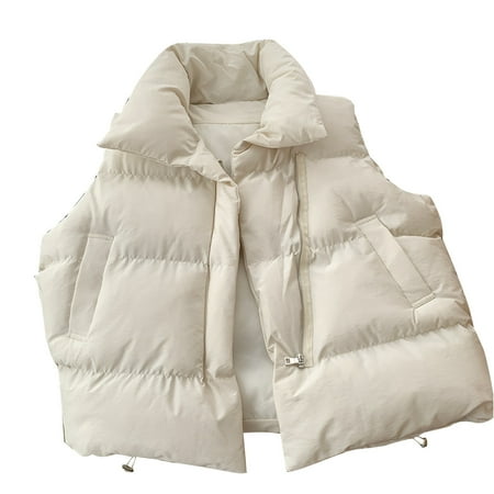 Jackets For Women Fall Winter 2022 Casual Loose Light Down Vest Coats Solid Sleeveless Zip Up Hoodies With Pockets
Jackets For Women Fall Winter 2022 Casual Loose Light Down Vest Coats Solid Sleeveless Zip Up Hoodies With Pockets