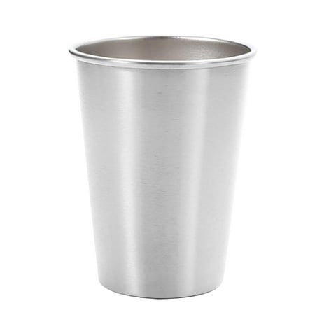 Clearance! SDJMa 12 oz Stainless Steel Pint Cups Shatterproof Cup Tumblers Unbreakable Metal Drinking Glasses for Bar Home Restaurant(Silver)
Clearance! SDJMa 12 oz Stainless Steel Pint Cups Shatterproof Cup Tumblers Unbreakable Metal Drinking Glasses for Bar Home Restaurant(Silver)