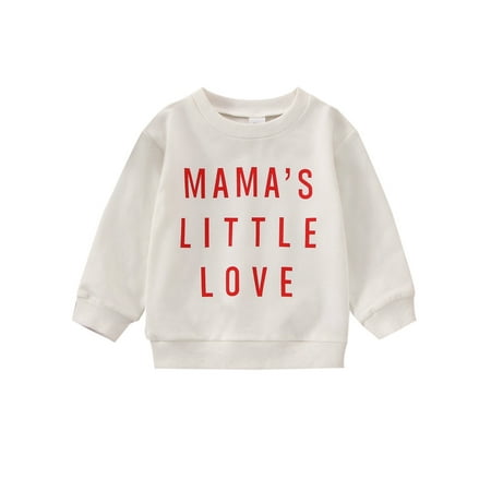 AMILIEe Toddler Baby Boy Girls Sweatshirt Letter Print Long Sleeve Pullover T Shirt Tops
AMILIEe Toddler Baby Boy Girls Sweatshirt Letter Print Long Sleeve Pullover T Shirt Tops