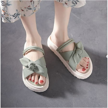 Shoes Women Slippers Sandals Flat Sandales Femmes Thick Bottom (Color : A Size : 35 Code)
Shoes Women Slippers Sandals Flat Sandales Femmes Thick Bottom (Color : A Size : 35 Code)
