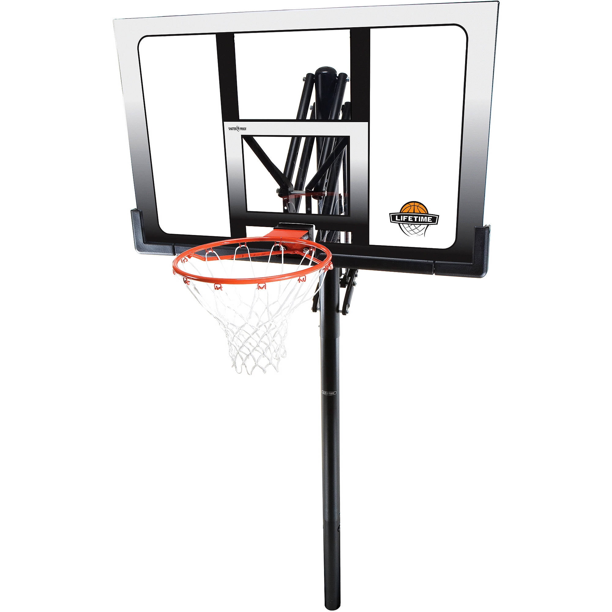Lifetime 44" Acrylic Pool Side Portable Height Adjustable Basketball
