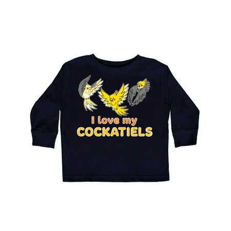 Inktastic I Love My Cockatiels Gift Toddler Boy or Toddler Girl Long Sleeve T-Shirt
Inktastic I Love My Cockatiels Gift Toddler Boy or Toddler Girl Long Sleeve T-Shirt