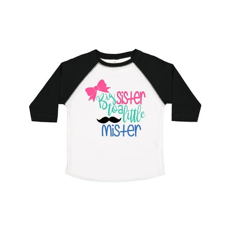 Inktastic Big Sister to a Little Mister Bow and Mustache Gift Toddler Toddler Girl T-Shirt
Inktastic Big Sister to a Little Mister Bow and Mustache Gift Toddler Toddler Girl T-Shirt