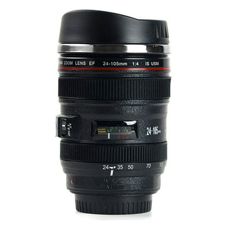 Thinsont Single Lens Camera Mug Travel Coffee Cup Tea Water Mug Stainless Tumbler by black
Thinsont Single Lens Camera Mug Travel Coffee Cup Tea Water Mug Stainless Tumbler by black