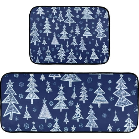 Hyjoy 19.7 x47.2 +19.7 x27.6 Christmas Tree 2 Pieces Kitchen Rug Cushioned Anti-Fatigue Kitchen Rugs Set for Home Office Laundry
Hyjoy 19.7 x47.2 +19.7 x27.6 Christmas Tree 2 Pieces Kitchen Rug Cushioned Anti-Fatigue Kitchen Rugs Set for Home Office Laundry