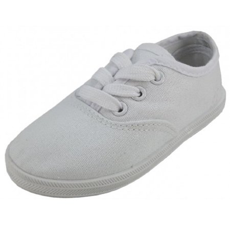 Shoes8teen Kids Girl/Boy Unisex Toddler and Little Kid Canvas Lace Up Sneakers 324k White 5 Toddler
Shoes8teen Kids Girl/Boy Unisex Toddler and Little Kid Canvas Lace Up Sneakers 324k White 5 Toddler