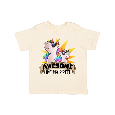 Inktastic Awesome Like My Sister Cute Unicorn Family in Sunglasses Gift Toddler Boy or Toddler Girl T-Shirt
Inktastic Awesome Like My Sister Cute Unicorn Family in Sunglasses Gift Toddler Boy or Toddler Girl T-Shirt