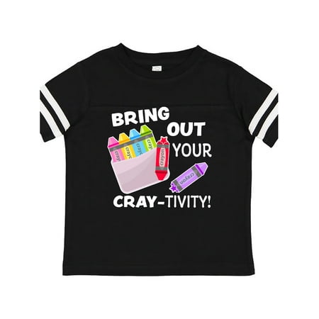 Inktastic Bring Out Your Craytivity with Crayons Gift Toddler Boy or Toddler Girl T-Shirt
Inktastic Bring Out Your Craytivity with Crayons Gift Toddler Boy or Toddler Girl T-Shirt