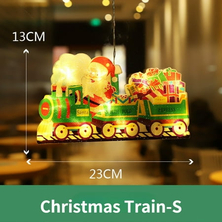 Christmas Decoration Lighted Window Hanging Decor Xmas Lights with Suction Cup Hook for Christmas Party Showcase Window Home
Christmas Decoration Lighted Window Hanging Decor Xmas Lights with Suction Cup Hook for Christmas Party Showcase Window Home