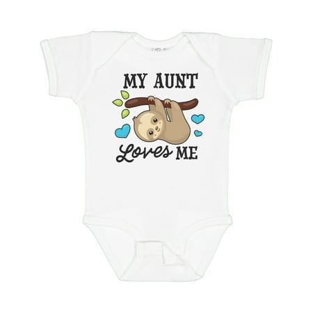 Inktastic My Aunt Loves Me with Sloth and Hearts Gift Baby Boy or Baby Girl Bodysuit
Inktastic My Aunt Loves Me with Sloth and Hearts Gift Baby Boy or Baby Girl Bodysuit