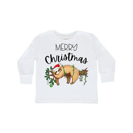 Inktastic Merry Christmas Cute Sloth with Santa Hat and Lights Gift Toddler Boy or Toddler Girl Long Sleeve T-Shirt
Inktastic Merry Christmas Cute Sloth with Santa Hat and Lights Gift Toddler Boy or Toddler Girl Long Sleeve T-Shirt