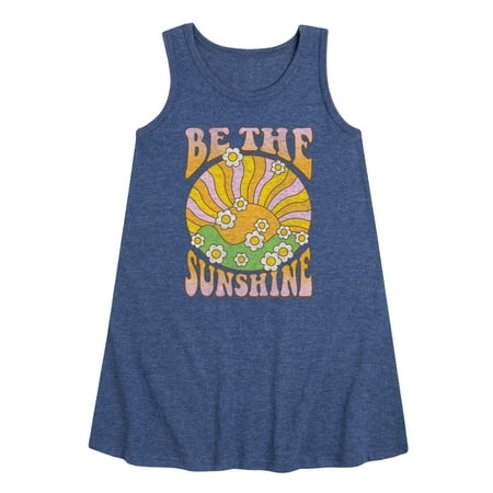 Instant Message - Be The Sunshine - Toddler & Youth Girls A-line Dress