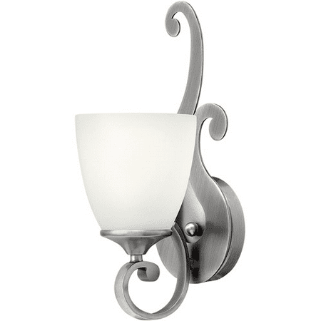 Bathroom Vanity 1 Light With Antique Nickel Etched Opal Medium Base 5 inch 100 Watts
Bathroom Vanity 1 Light With Antique Nickel Etched Opal Medium Base 5 inch 100 Watts