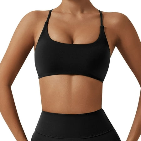 Women Sports Bra Padded Crossed Back Bustier Without Underwire Spaghetti Straps For Yoga Fitness Ladies Bralette Fitness Everyday Lingerie
Women Sports Bra Padded Crossed Back Bustier Without Underwire Spaghetti Straps For Yoga Fitness Ladies Bralette Fitness Everyday Lingerie