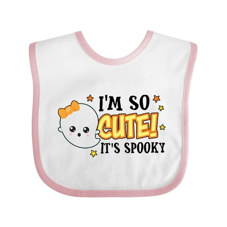 Inktastic Halloween I m So Cute It s Spooky with Ghost and Stars Gift Baby Girl Bib
Inktastic Halloween I m So Cute It s Spooky with Ghost and Stars Gift Baby Girl Bib