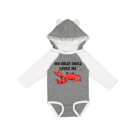 Inktastic My Great Uncle Loves Me- cute crab family Gift Baby Boy or Baby Girl Long Sleeve Bodysuit
Inktastic My Great Uncle Loves Me- cute crab family Gift Baby Boy or Baby Girl Long Sleeve Bodysuit