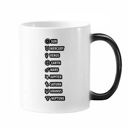 Expression Star Sun System Mug Changing Color Cup Morphing Heat Sensitive 12oz
Expression Star Sun System Mug Changing Color Cup Morphing Heat Sensitive 12oz