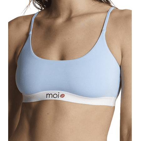 MOI Sky Double Scoop Wire-Free Bralette US Medium NWOT