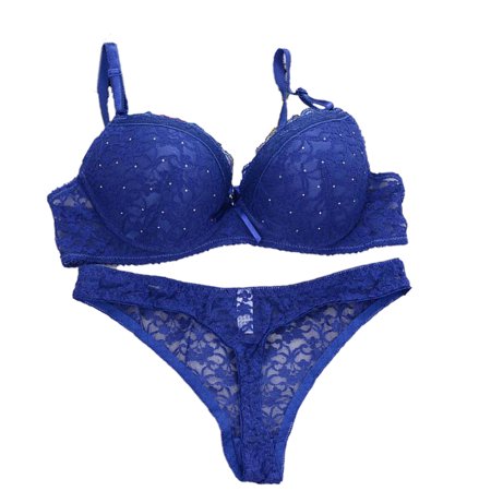 Zuwimk Womens Lingerie Set Women Lace Bra and Panty Set Bralette Lingerie 2 Piece Bodysuit Blue 85
Zuwimk Womens Lingerie Set Women Lace Bra and Panty Set Bralette Lingerie 2 Piece Bodysuit Blue 85