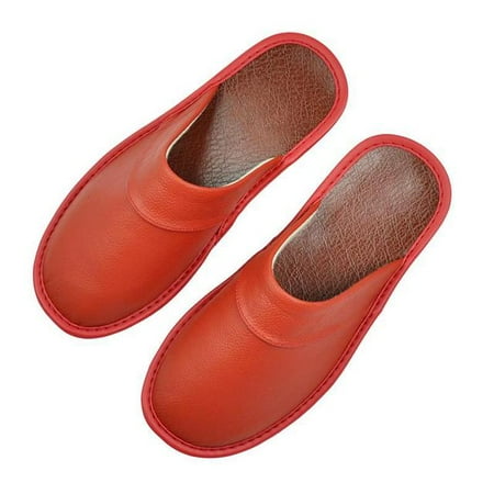 PIKADINGNIS Slippers Men Big Sizes Home Indoor Cow Leather House for Men s Floor Baotou Slippers Women Non-slip Luxury Soft Flat Shoes
PIKADINGNIS Slippers Men Big Sizes Home Indoor Cow Leather House for Men s Floor Baotou Slippers Women Non-slip Luxury Soft Flat Shoes